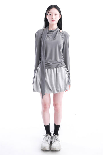 PUFF RIBBON SKIRT